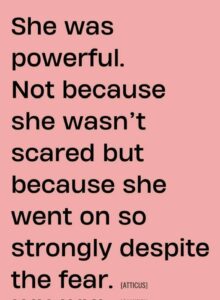 Transforming Fear